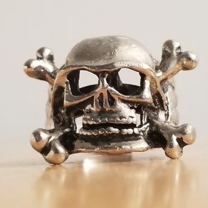 Adjustable Skull Ring Heavy Duty Stainless Steel